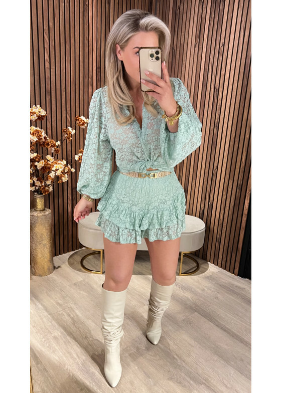 Blouse Tina Turquoise 