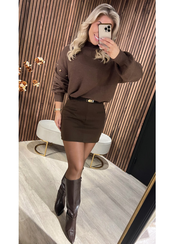 Sweater Rosa Brown