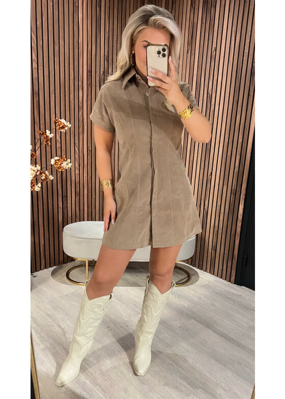 Dress Sina Taupe