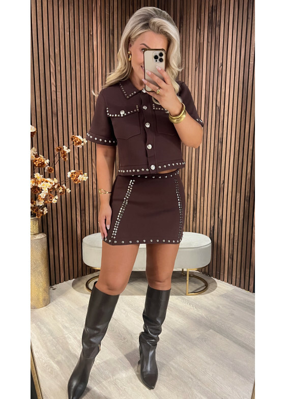 Skirt Desi Brown