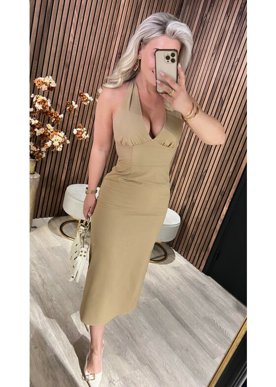 Dress Loua Brown