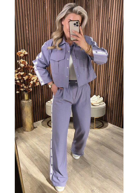 Jasje Stripe Purple