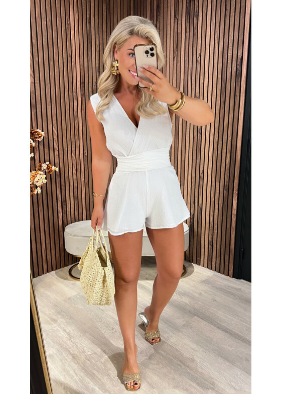 Playsuit Mari White