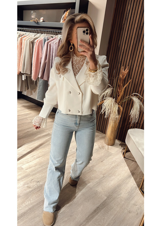 Vestje Lois Offwhite SALE