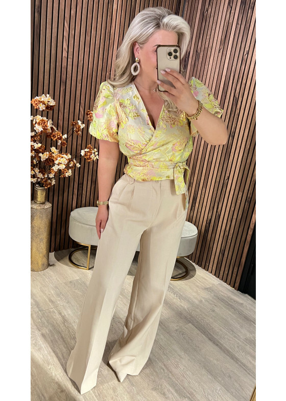 Blouse/top Joy Print