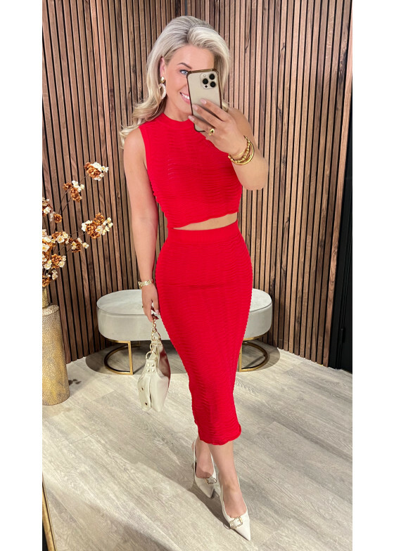 PRE ORDER Set Demi Coralred