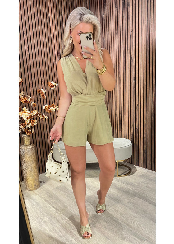 Playsuit Mari Kaki