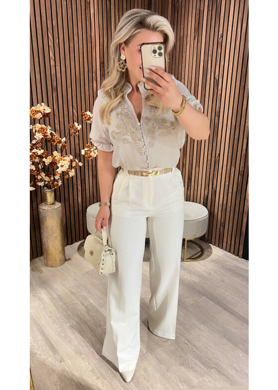 Blouse Bo Beige