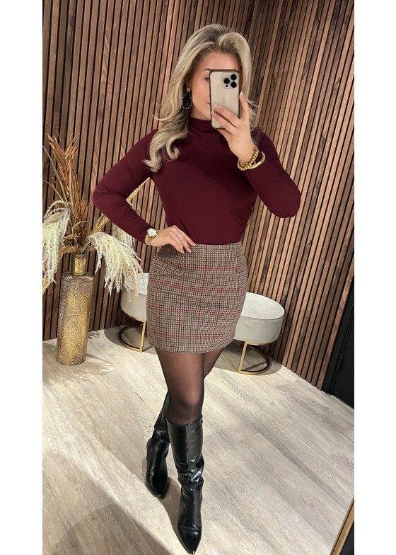 Skirt Marina Bordeaux SALE