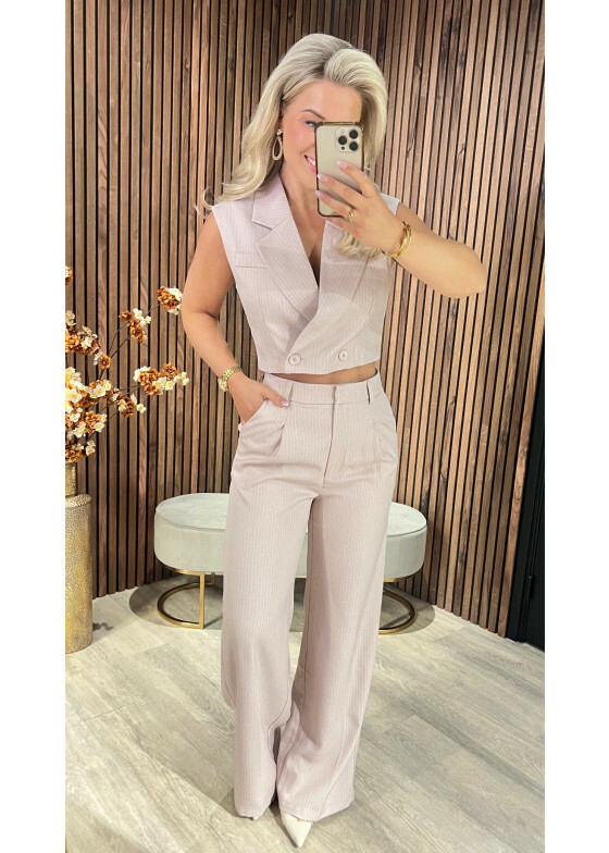 Gilet Jint Roze 