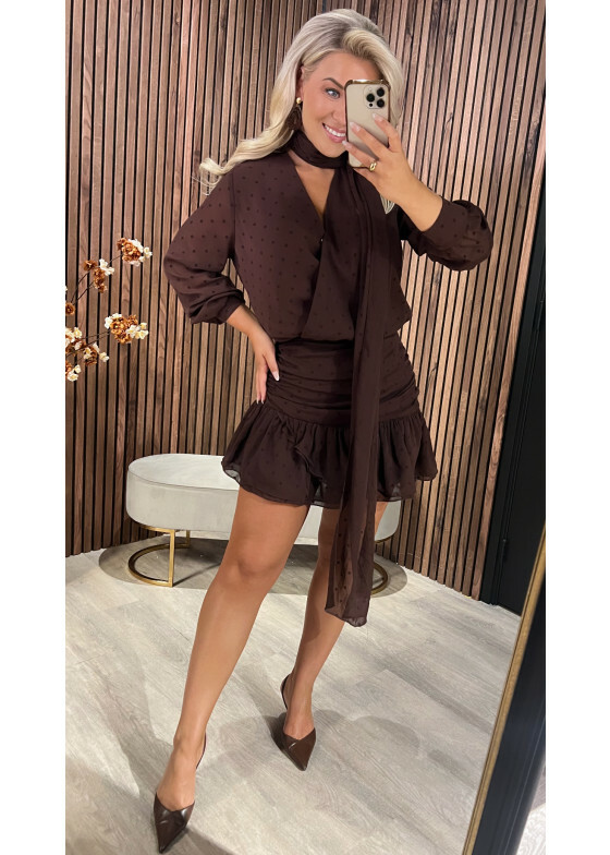 Dress Mirthe Choco