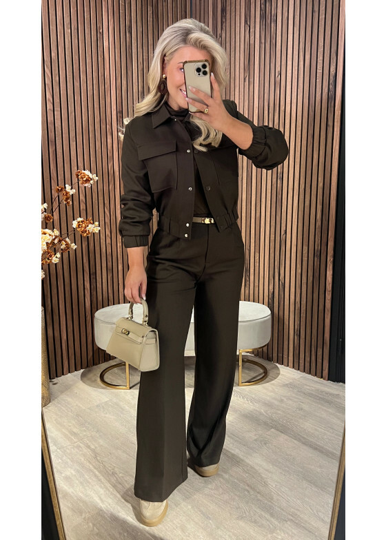 Pantalon Lina Choco