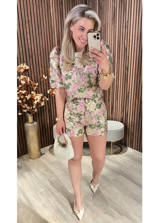 Short Marcy Pink/Green