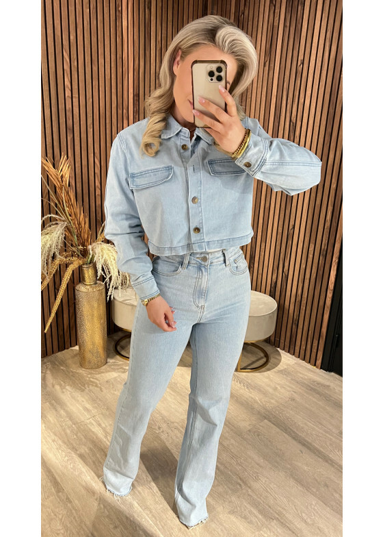 Denim Top Demi