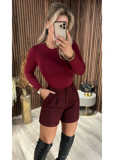 Short Ruby Bordeaux SALE