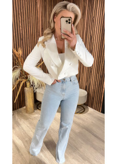 Blazer short White