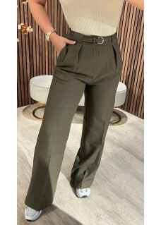 Pantalon Joelle Kaki