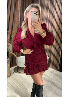 Dress Maya Bordeaux SALE