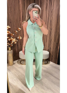 Gilet Dominique Mint 
