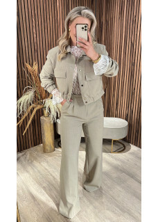 Pantalon Dorine Beige-Taupe
