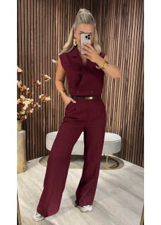Pantalon Riv Bordeaux