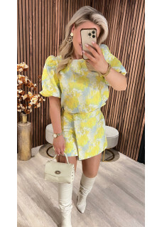 Skirt Joyce Mint-Yellow