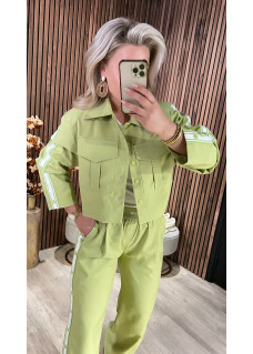 Jasje Stripe Green