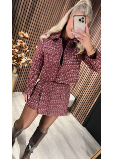 Short Josy Bordeaux 