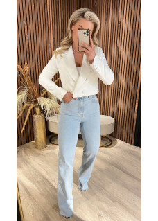 Blazer short White