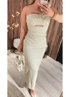 Dress Joann Beige