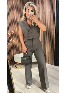 Gilet Riv Brown