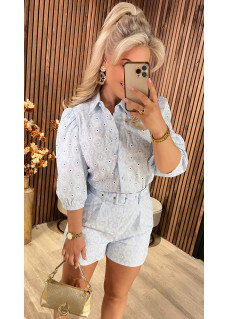 Set Lightblue-Offwhite 