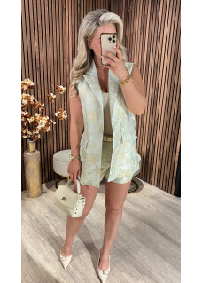 Set Naomi Mint-Beige-Gold