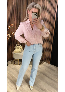 Blouse Loise Zachtroze