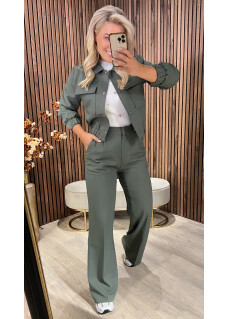 Pantalon Lina Grey/Green