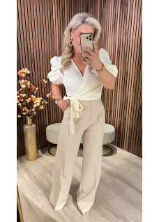 Blouse/Top Joy Creme
