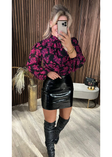 Top Desi Black/Fuchsia SALE