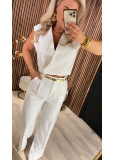 Gilet Sari White 