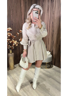 Dress Dana Beige