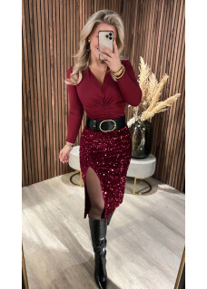 Skirt Lizzy Bordeaux SALE