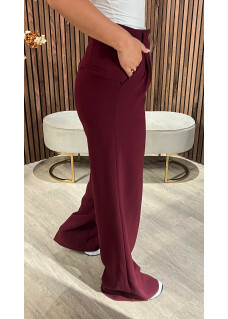 Pantalon Dorine Bordeaux