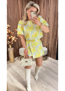 Skirt Joyce Mint-Yellow