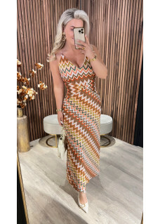 Dress Lora Orange Colors 