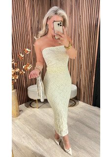 Dress Lace Lightyellow