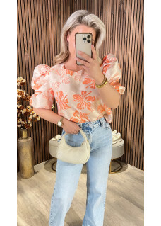 Top Josie Beige-Peach SALE