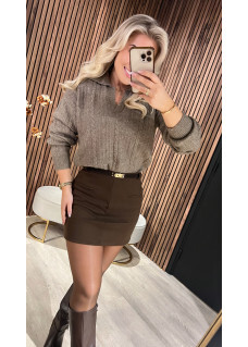 Sweater Yoni Brown