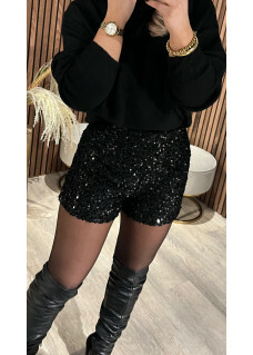 Short Paillet Black SALE
