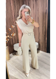 Jumpsuit Tyna Beige