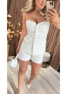 Strapless top Joni White 