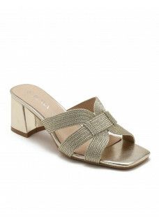 Slipper Heels Gold 